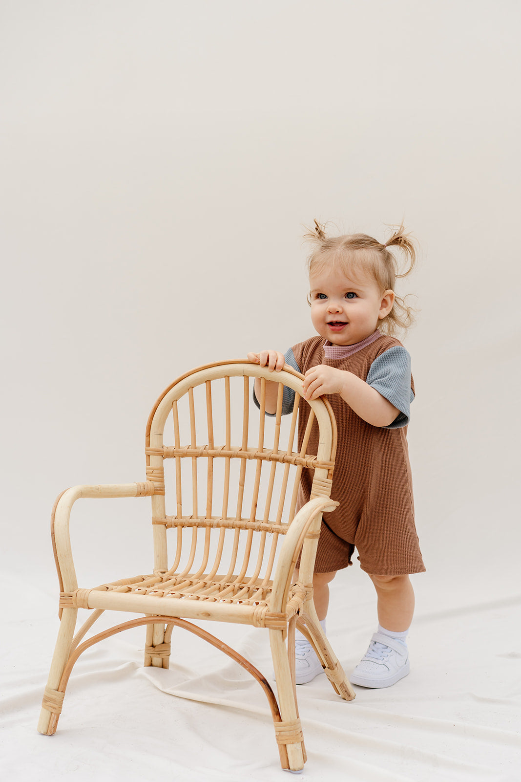 Fudge Cotton Waffle Romper